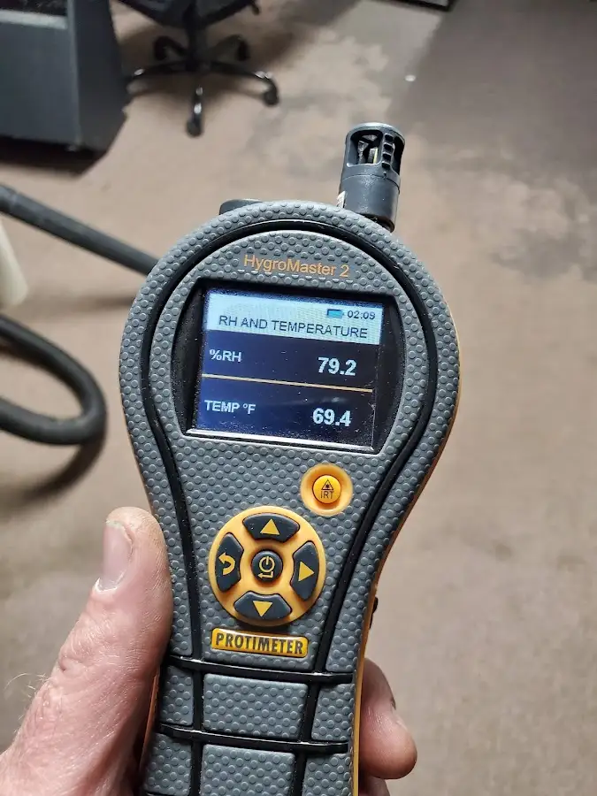 Moisture meter humidity assessment for Mold Remediation & Removal in Richfield